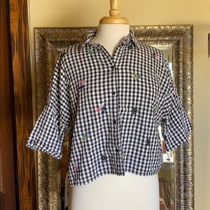 Top shop short sleeve shirt